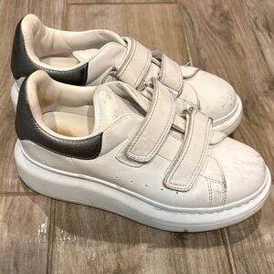 Alexander McQueen white kids sneakers